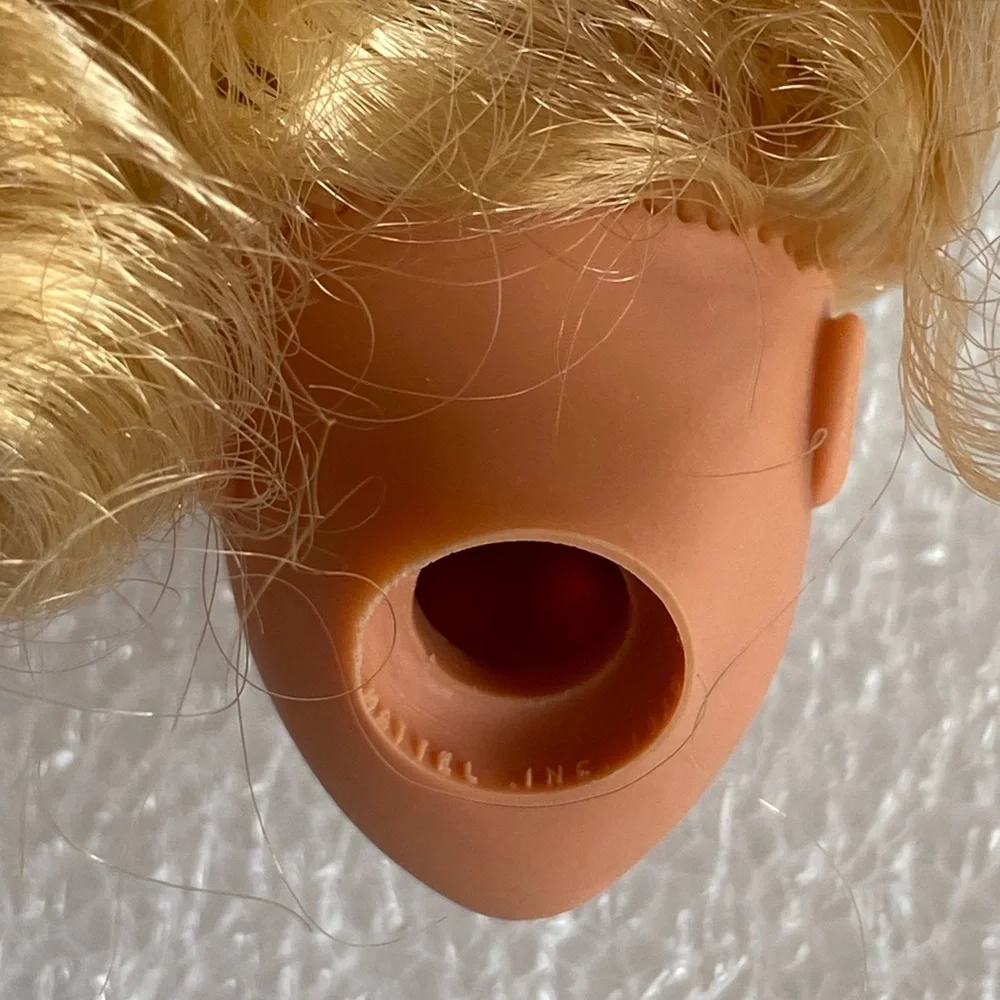 Vintage Barbie and The Rockers Doll Short Blonde Hair - HEAD Replacement Only
